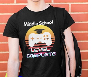 I Survived Middle School Class Of 21 Graduation Shirt Etsy