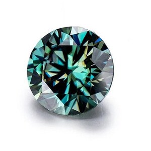 Exquisite A One Quality Color Moissanite Round Cut - Ideal for Engagement Rings | Inaya Gems Moissanite