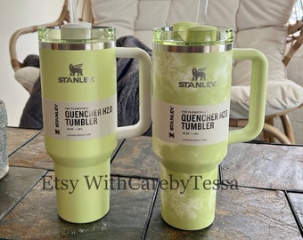 Check out these adorable @Stanley 1913 tumblers i found in neon green!