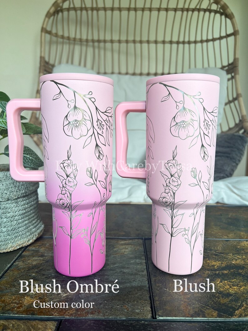 Simple Tumbles Engraved Simple Modern Stainless Steel Tumblers, Many Color Options ...