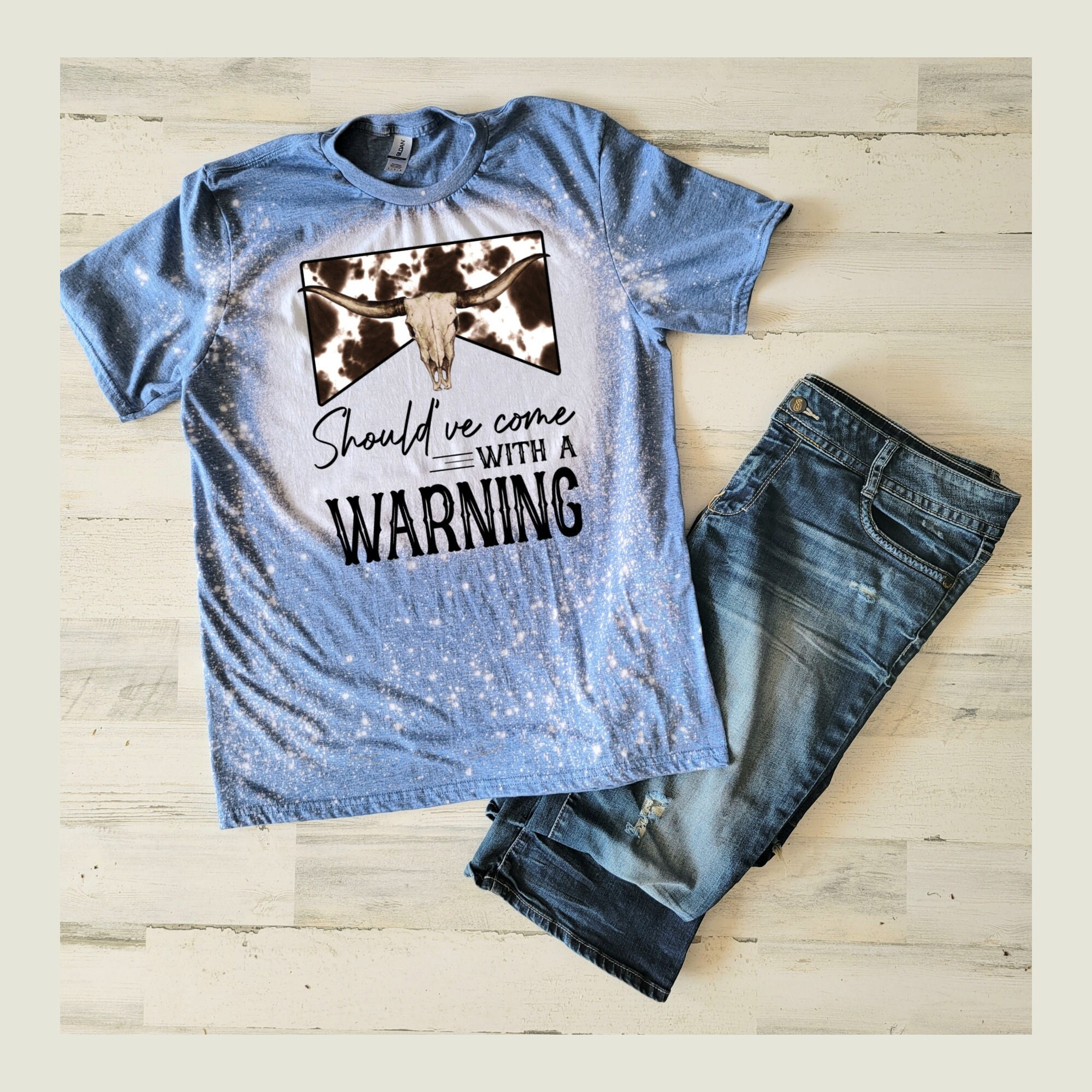 Warning T-shirt Graphic 
