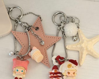 Colgante Molly Pop Bean: accesorio para teléfono hecho a mano