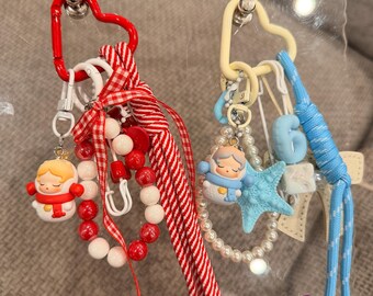 Adorno de calabaza con forma de panda: Accesorio hecho a mano para bolso, mochila y bolso tote.