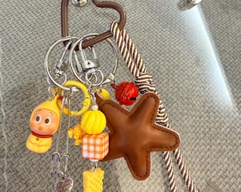 Charms Pop Bean del Año del Caballo: Charms hechos a mano para bolsos, teléfonos y llaveros.