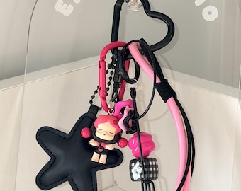 Porte-clés Pop Bean : breloques pour sacs, téléphones et autres objets artisanaux
