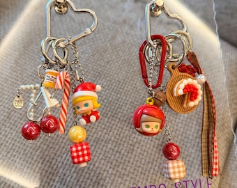 Charm de Molly Pop Bean: Charms hechos a mano para bolsos, teléfonos y llaveros.
