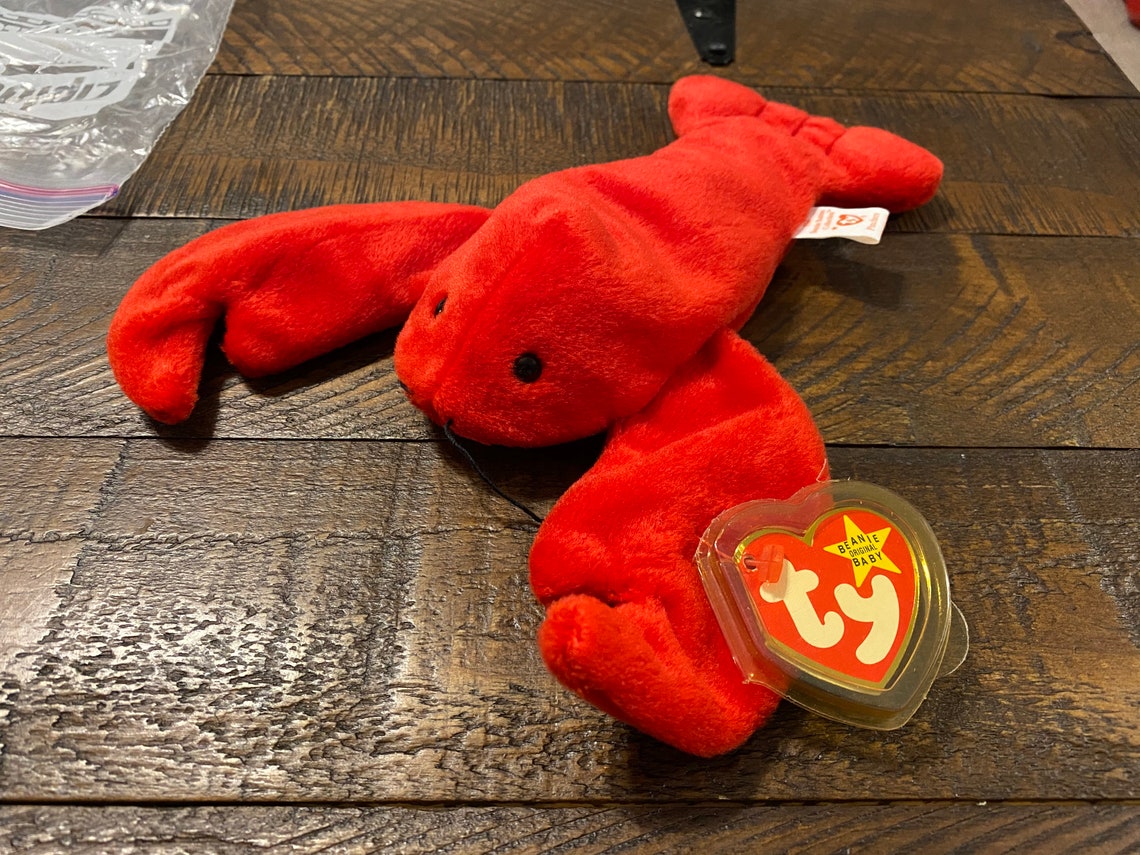 Beanie Baby Pinchers the Lobster Etsy