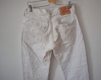 vintage white levis