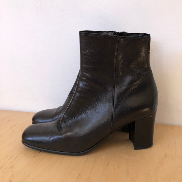 Vintage Ankle Boots - Etsy