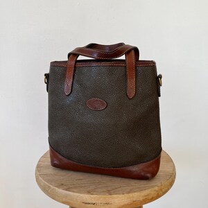 Mulberry 本革 レザーバッグ 英国製 ヴィンテージ ブラウン Mulberry england bag - Etsy 日本