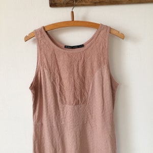 Vintage Gudrun Sjoden Rose Cotton Dress size M