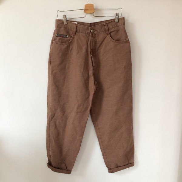 Brown Balloon Pants