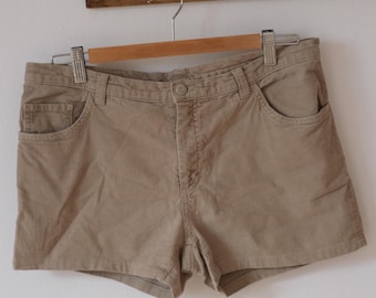 Pantaloncini vintage in velluto a coste, pantaloncini JOOP in velluto