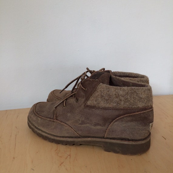 Vintage Leather UGG Boots Size US 7.5 EU 38 - Etsy