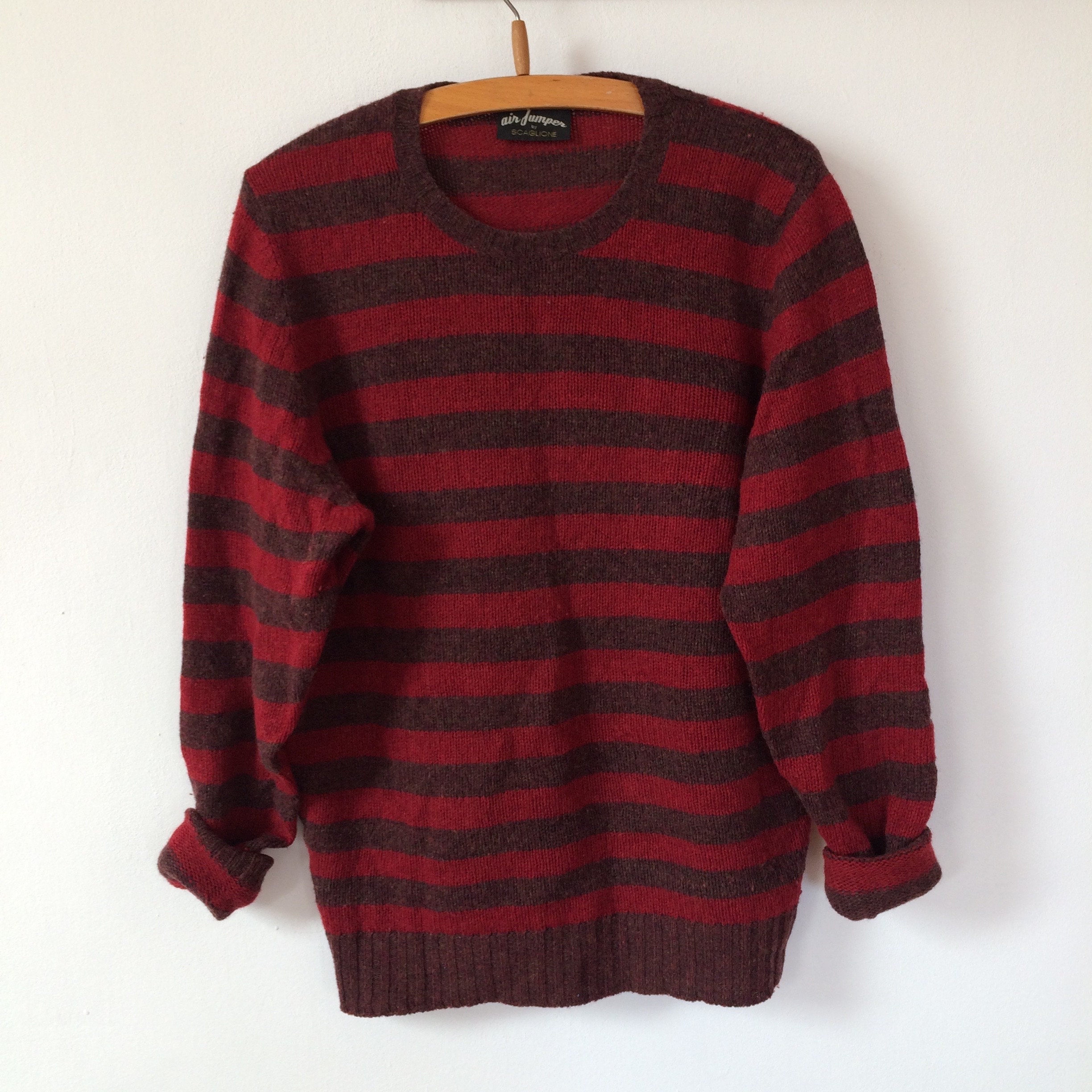 Red and Black Striped Sweater Canada