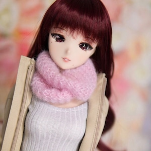 Smart Doll Handmade / Knitted Loop Scarf for 1/3 Scale Dolls (Smart Doll Clothes / SD Doll Clothes & Accessory)