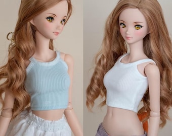 Smart Doll Tank Top, 1/3 Scale Doll Clothes, Baby Blue