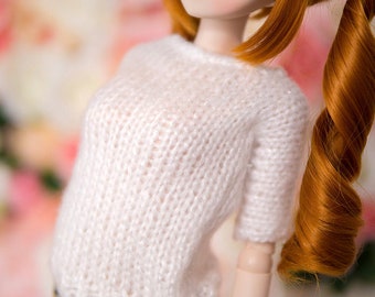 Handmade Knitted Pullover for Smart Doll, 1/3 Scale