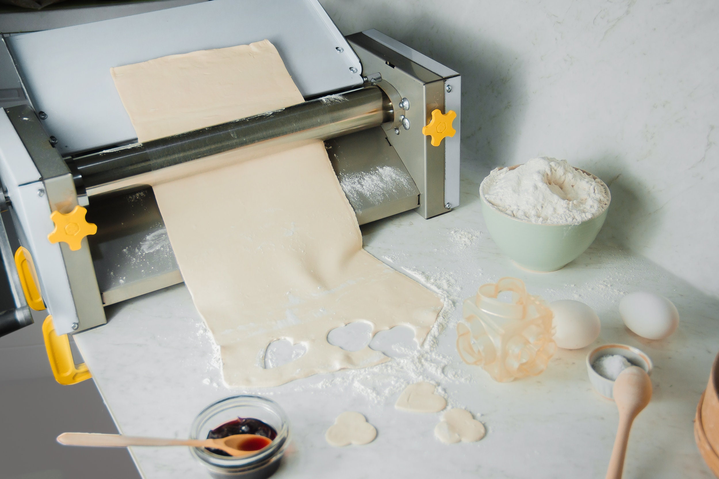 Manual dough sheeter Dough sheeter roller Dough sheeter Etsy