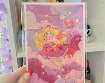 Magical Girl 5x7 art print