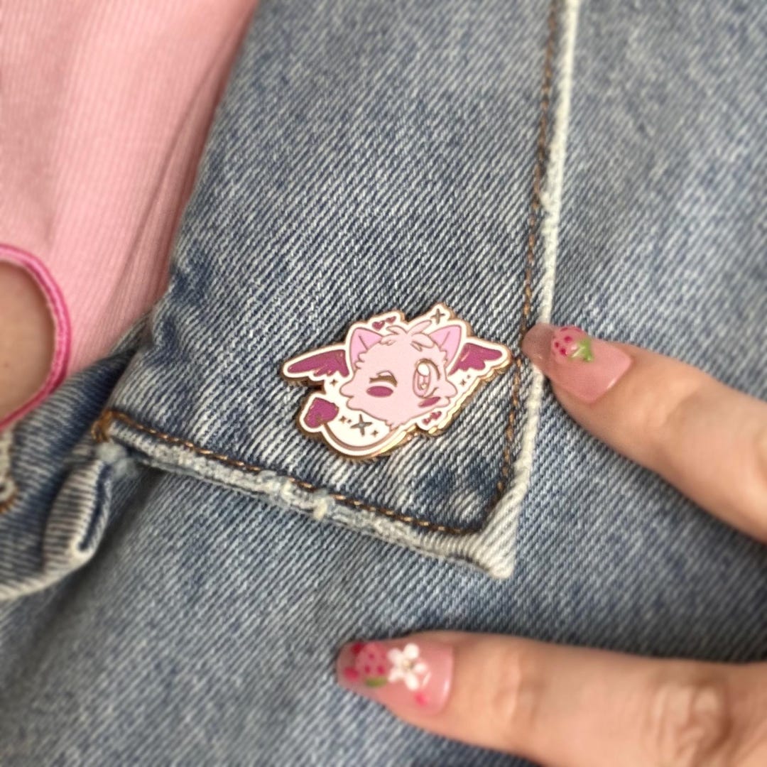 Tokyo Mew Mew Masha Kawaii Enamel Pin Etsy