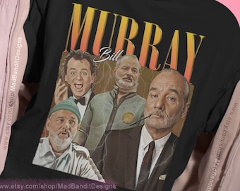Bill Murray shirt cool retro rock poster t-shirt 70s 80s 90s rocker design style tee 434