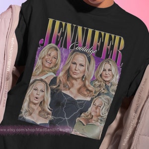 Jennifer Coolidge shirt cool retro rock poster t-shirt 70s 80s 90s rocker design style tee 474