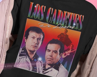 Los Cadetes de Linares shirt vintage retro design t-shirt 70s 80s 90s rocker design style tee 561