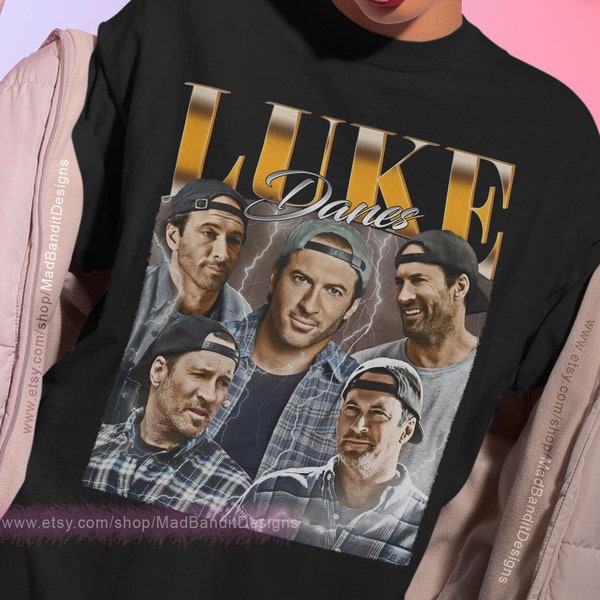 Luke Danes shirt cool retro rock poster t-shirt 70s 80s 90s rocker design style tee 506