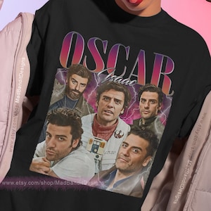 Oscar Isaac shirt cool retro rock poster t-shirt 70s 80s 90s rocker design style tee 510