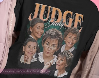 Judge Judy shirt cool retro rock poster t-shirt 70s 80s 90s rocker design style tee 549