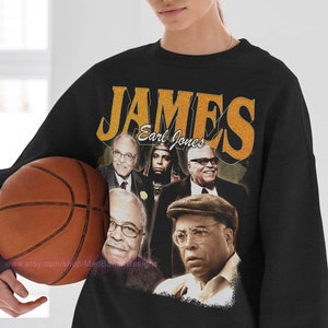 James Earl Jones sweatshirt cool retro rock poster sweater 70s 80s 90s rocker design style sweatshirts 248 image 1