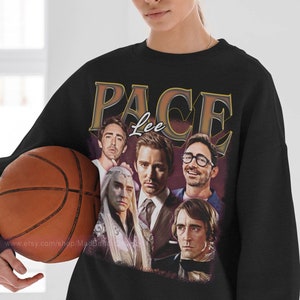 Lee Pace sweatshirt cool retro rock poster sweater 70s 80s 90s rocker design style sweatshirts 306