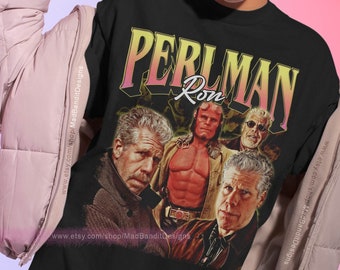 Ron Perlman shirt cool retro rock poster t-shirt 70s 80s 90s rocker design style tee 334