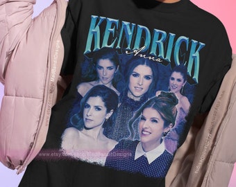 Anna Kendrick shirt cool retro rock poster t-shirt 70s 80s 90s rocker design style tee 112