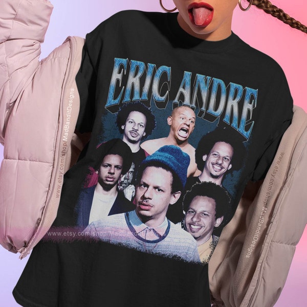 Eric Andre shirt cool retro rock poster t-shirt 70s 80s 90s rocker design style tee 141