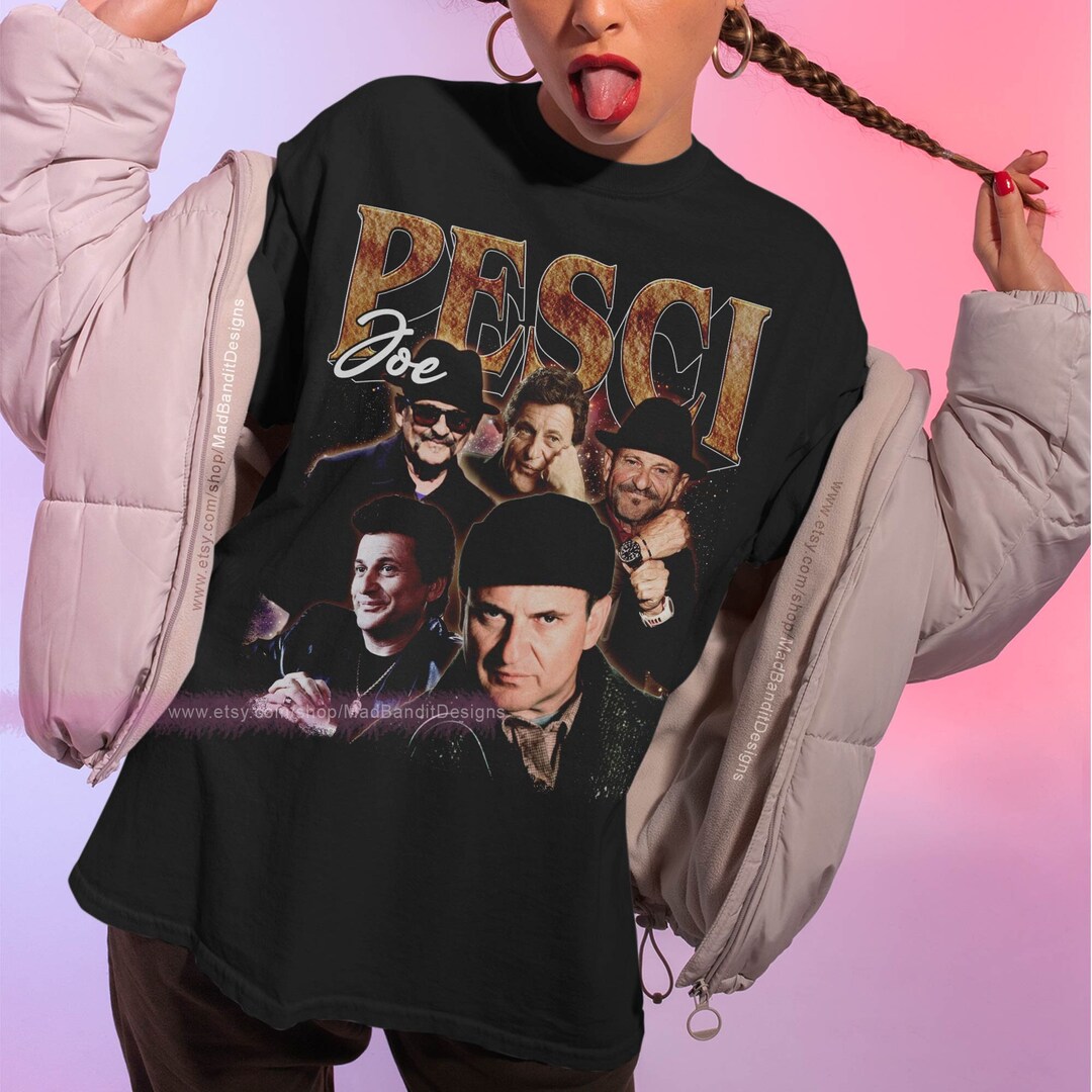Joe Pesci Shirt Cool Retro Rock Poster T-shirt 70s 80s 90s Rocker