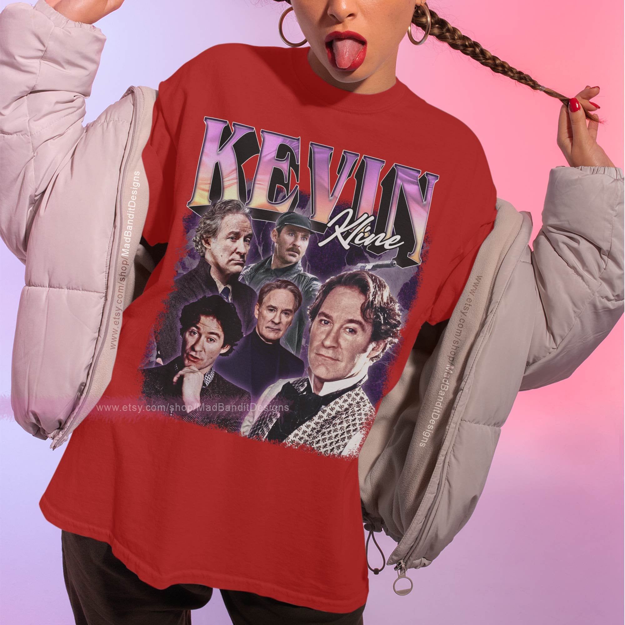 Kevin Kline Shirt Cool Retro Rock Poster T shirt 70s 80s 90s Rocker Design Style Tee 303 Etsy