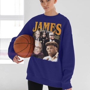 James Earl Jones sweatshirt cool retro rock poster sweater 70s 80s 90s rocker design style sweatshirts 248 image 2