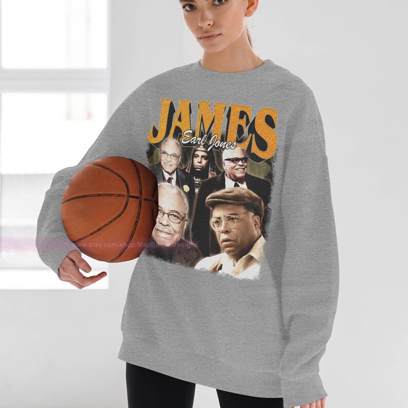 James Earl Jones sweatshirt cool retro rock poster sweater 70s 80s 90s rocker design style sweatshirts 248 image 4