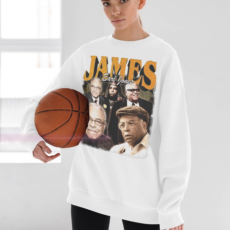 James Earl Jones sweatshirt cool retro rock poster sweater 70s 80s 90s rocker design style sweatshirts 248 image 5