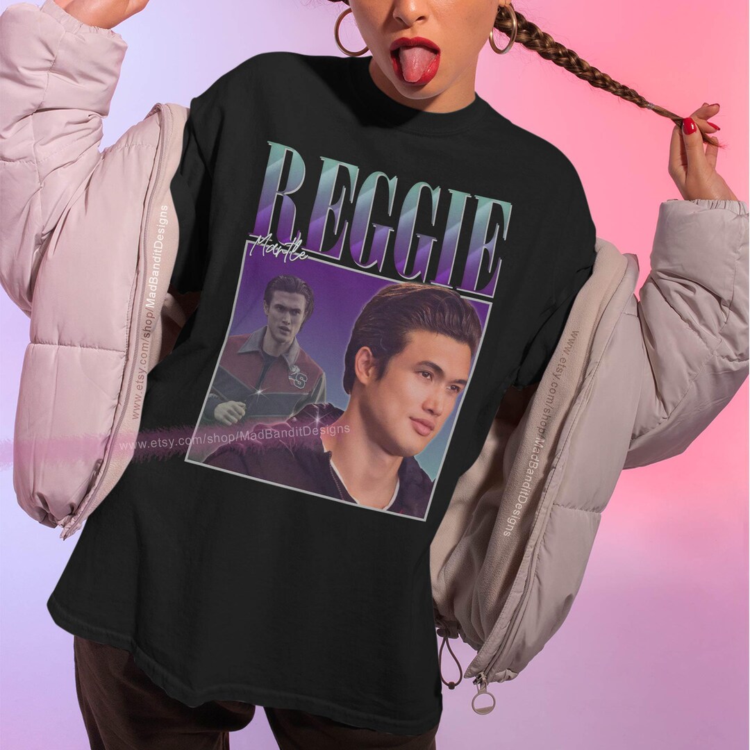 Reggie Mantle Shirt Vintage Retro Design T-shirt 70s 80s 90s Rocker ...