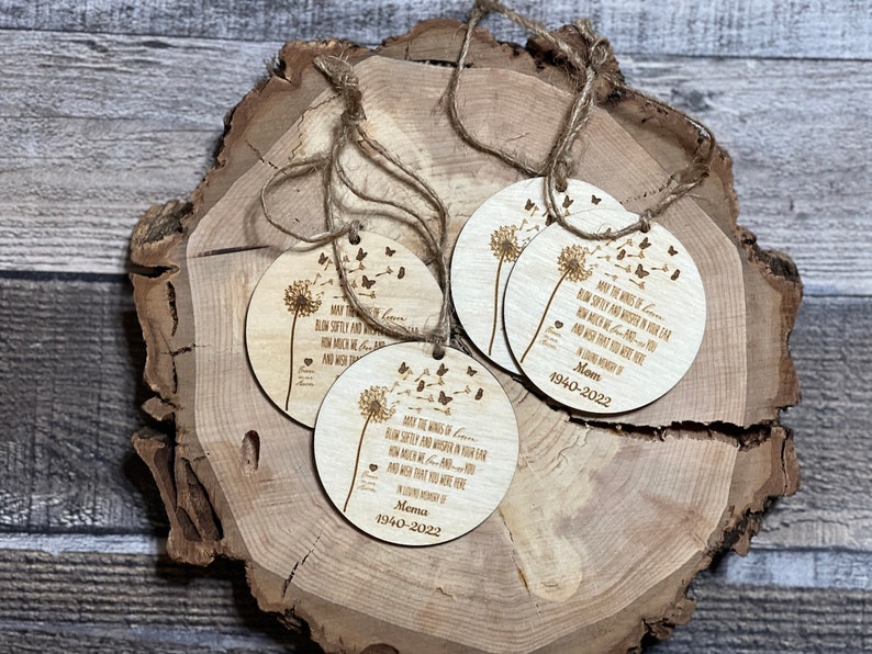 Funeral Favors Custom Memorial Remembrance Gift Etsy