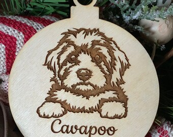 cavapoo dog ornaments