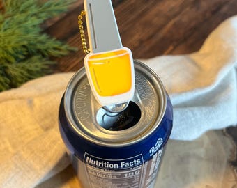 Nail Polish Bottle Can Opener, Drink Tab Opener, 3D Printed Can Opener, Gift For Nail Tech, Gift for Her