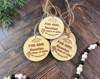 Customizable Class Reunion Favors, Alumni Reunion Favors, Keepsake Gift, Party Favors, Reunion Gift