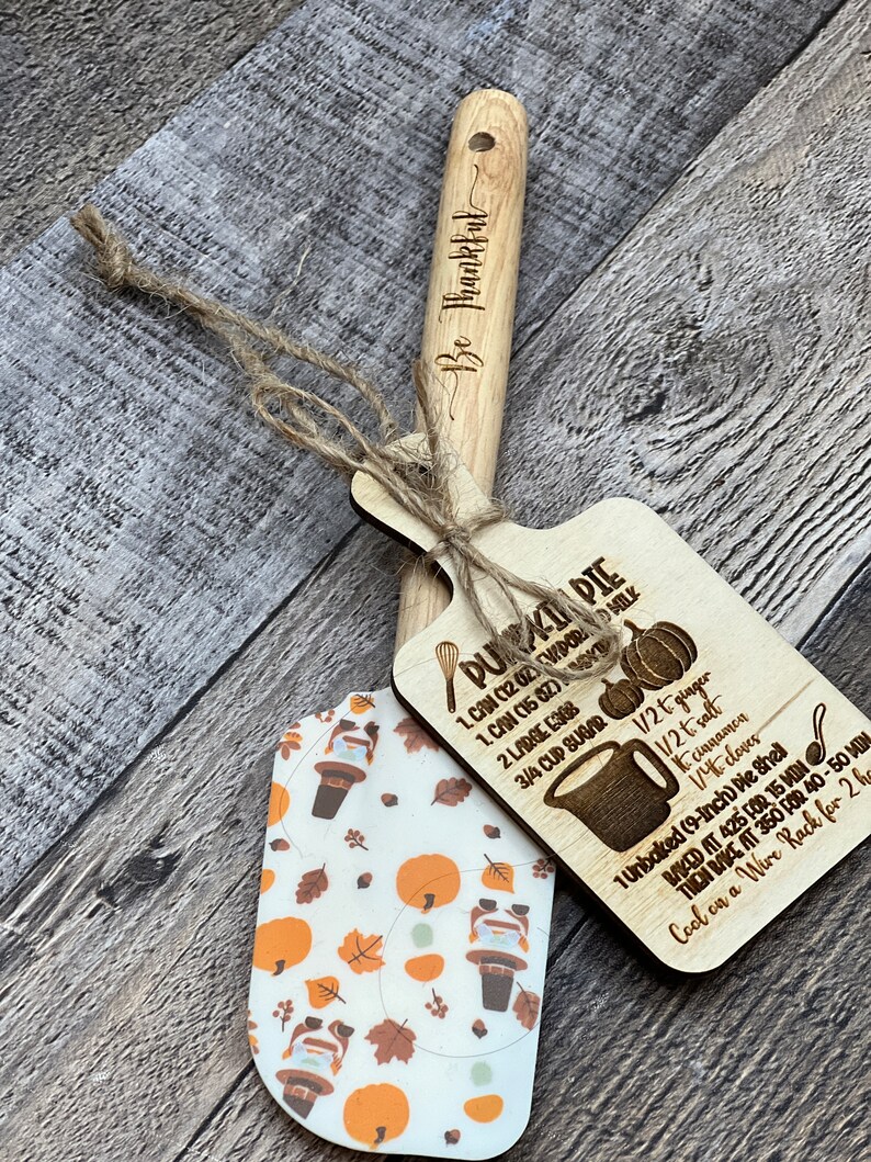 Spatula Fall Personalized Gift Thanksgiving Gift Gift for Etsy