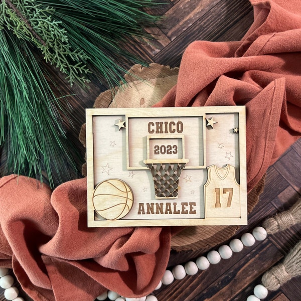 Personalized Basketball Sign, Basketball Team Gift, Basketball Player, Senior Night Gift For Basketball, Gift  For Basketball Players