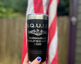 Submarine Qualified, Until I Die, Sub Service Coffee Mug, Submarine Gift, Gifts for Sailor