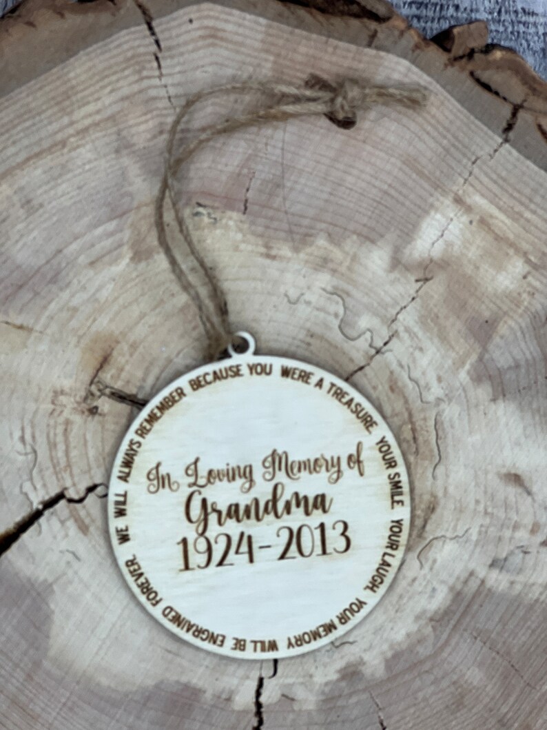 Funeral Favors Custom Memorial Remembrance Gift Etsy